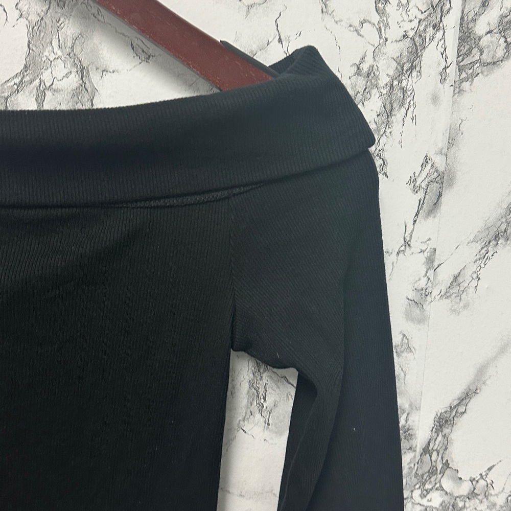 Wild Fable Women’s Black Long Sleeve Mini Bodycon Dress Size XS - Picture 6 of 12